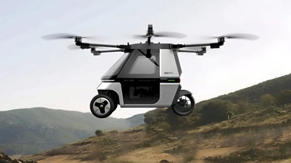 Çinliler Şimdi de Uçan Bisiklet Üretti: İşte 