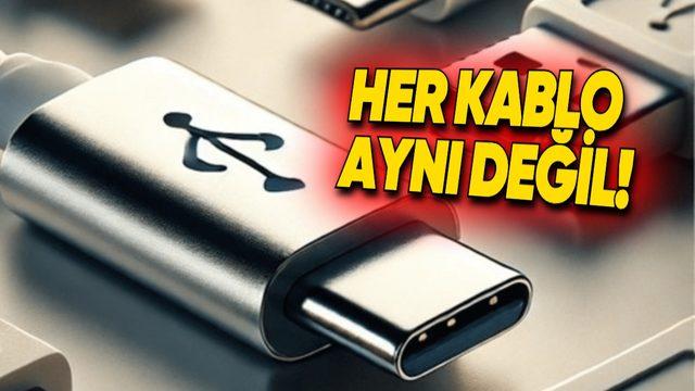 Neden Bazı USB Kablolar Sadece Şarj Eder Ama Veri Aktarmaz?