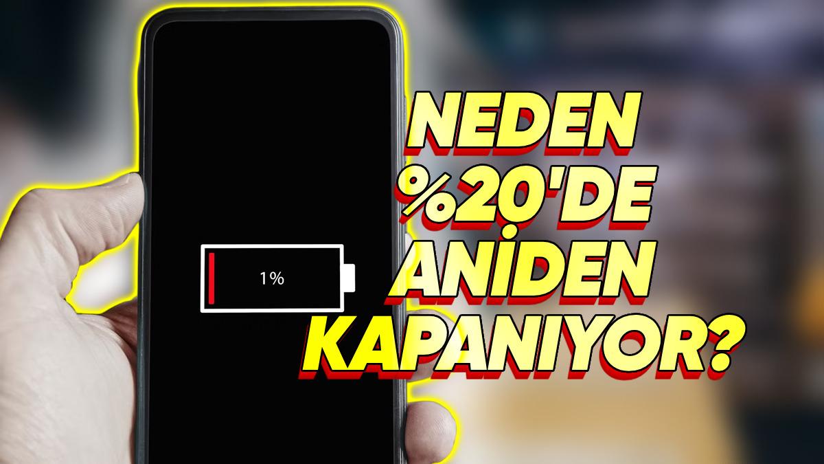 Telefonlar, Şarjı %1’de Dakikalarca Kullanılabilirken Neden Bazen %20’de Aniden Kapanır?