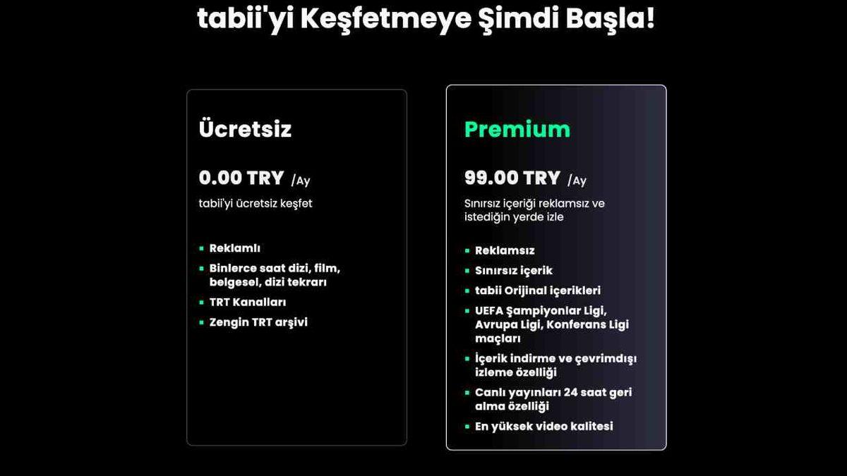 Tabii Aboneliği Nasıl Alınır? İşte Güncel Abonelik Paketleri ve Fiyatları