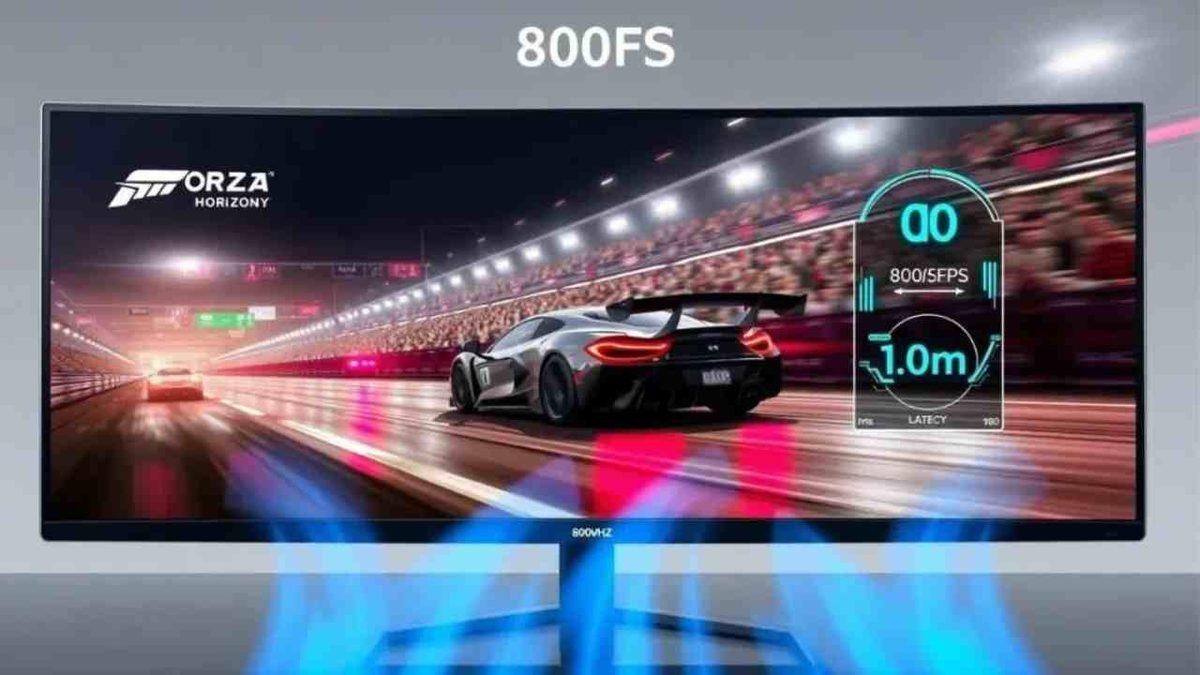 Dünyanın İlk 800Hz Oyuncu Monitörü Tanıtıldı (Dünya Kaç FPS Dönüyor ki?)