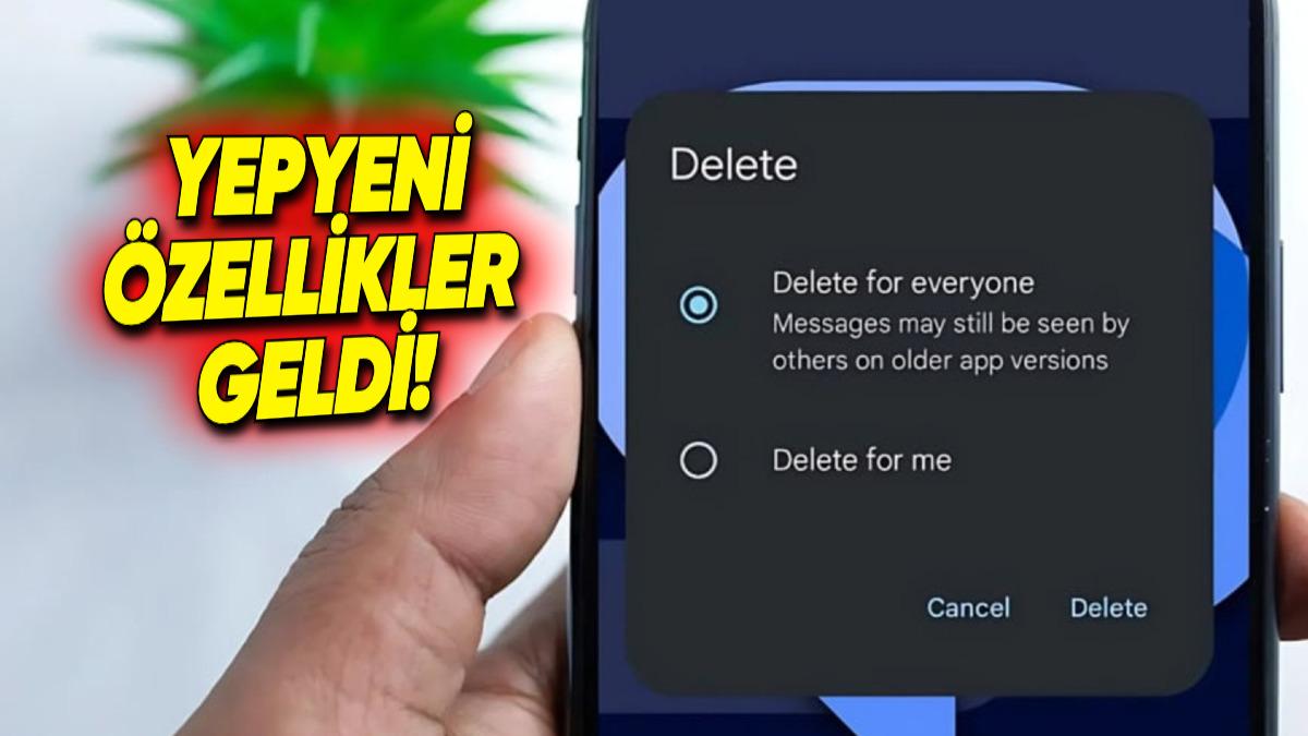 Google Mesajlara Yepyeni Özellikler Geldi: Yanlışlıkla Gönderilen Mesajlardan Anında Kurtulabileceksiniz!