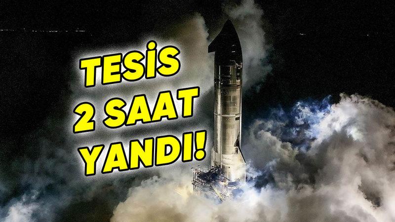 SpaceX’in Starship Roketi, Bu Kez Daha Yerden Kalkamadan Patladı [Video]