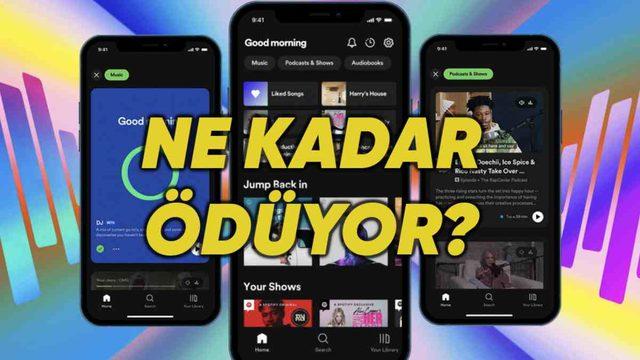 Spotify, Türk Sanatçıların Spotify’dan Ne Kadar Telif Geliri Elde Ettiğini Açıkladı