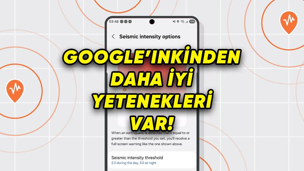 Samsung, Telefonlar İçin Kendi Deprem Uyarı Sistemini Geliştiriyor: İşte İlk Bilgiler