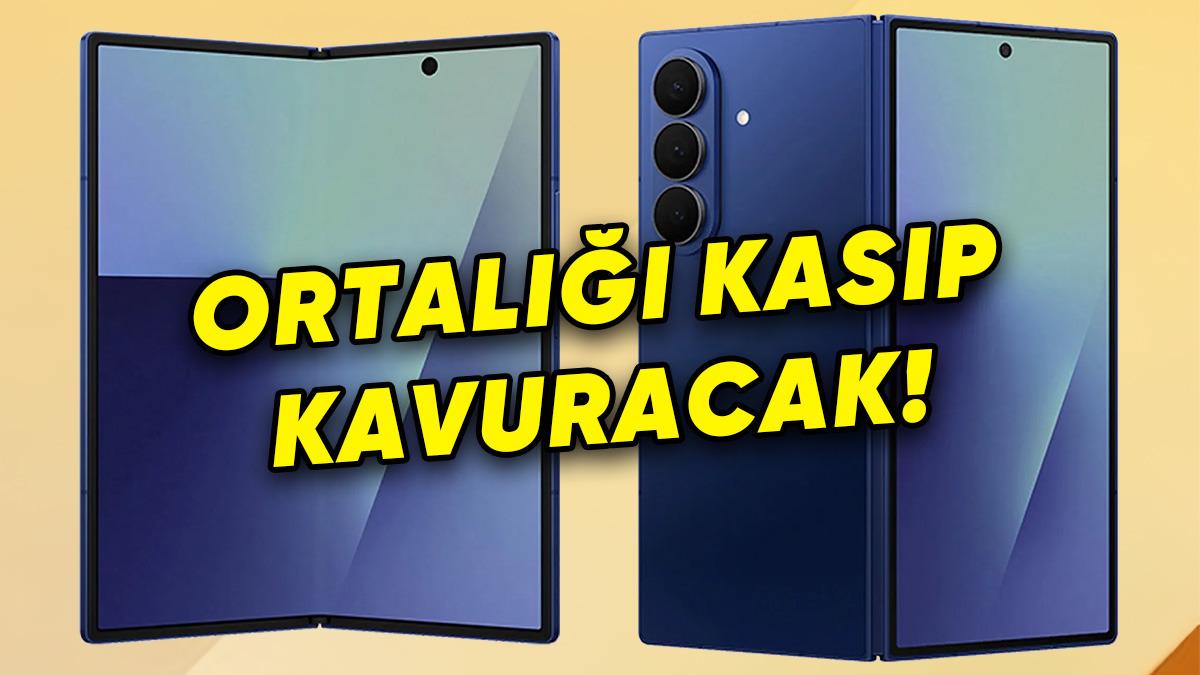 Samsung Galaxy Z Fold7’nin Render Görüntüleri Paylaşıldı: İşte Böyle Görünecek!