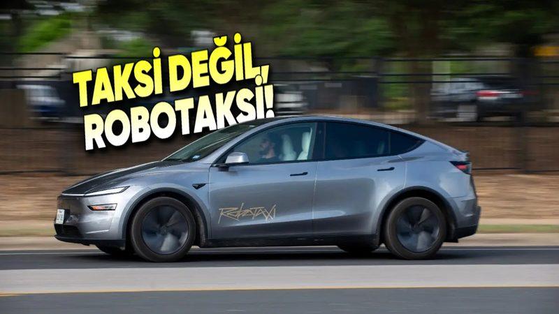 Tesla, Tam Otonom Araçlarıyla Robotaksi Hizmetine Resmen Başladı [Video]