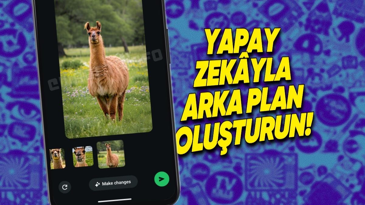 WhatsApp’a Yapay Zekâyla Duvar Kâğıdı Oluşturma Özelliği Geliyor