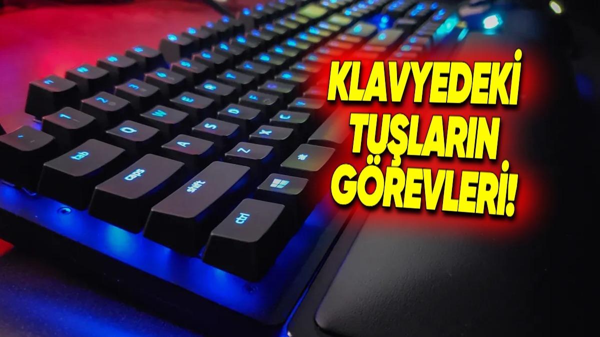 Klavyedeki Her Bir Tuşun Görevi: Hangi Tuş Ne İşe Yarıyor?