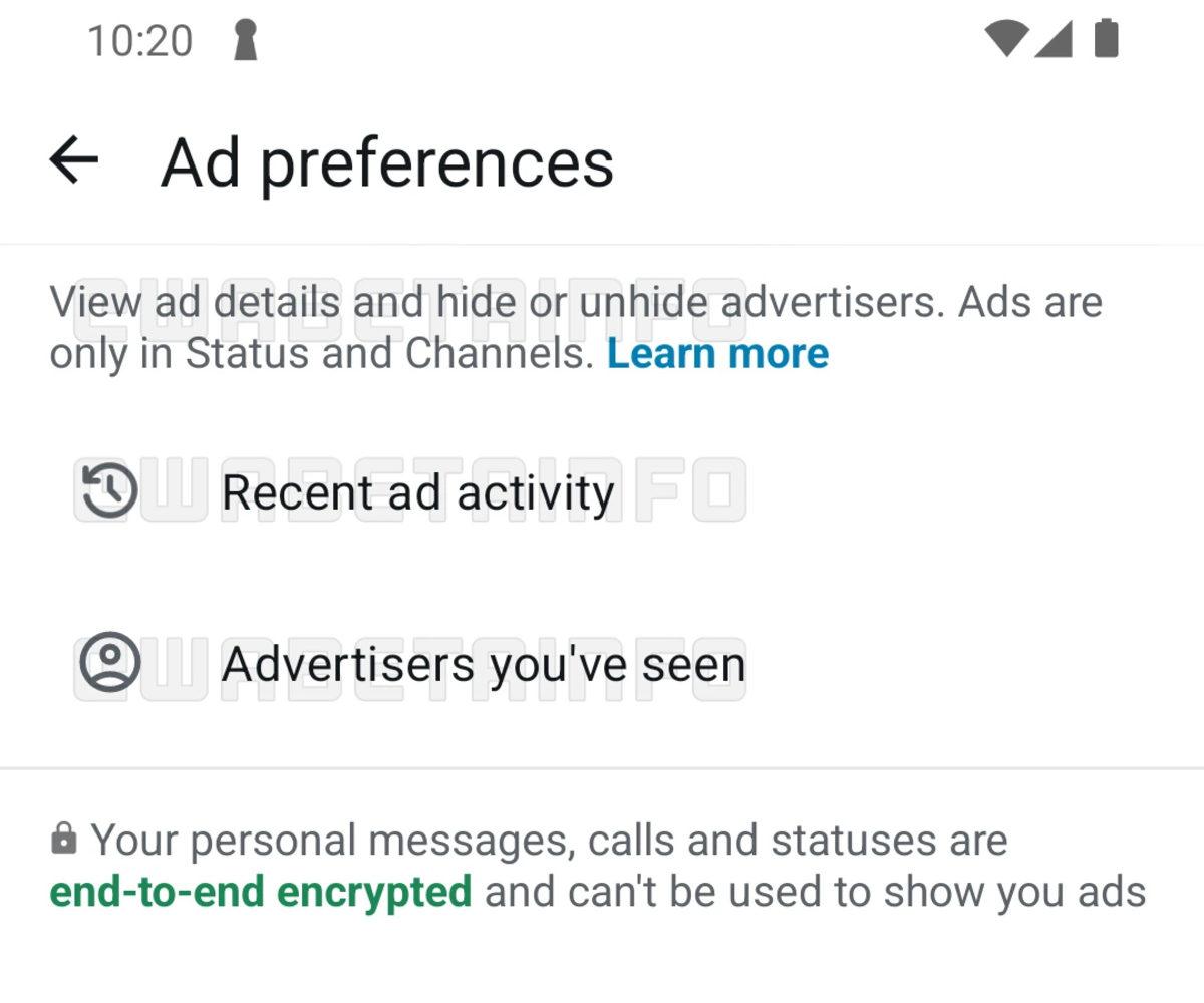 WhatsApp’a Gelecek Reklamlar Hakkında Yeni Bilgiler Geldi: Kontrolü Bizde Olacak! (Kısmen)