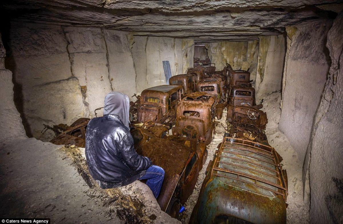 Hitler’den Saklanan 2.Dünya Savaşı’ndan Kalma Otomobiller