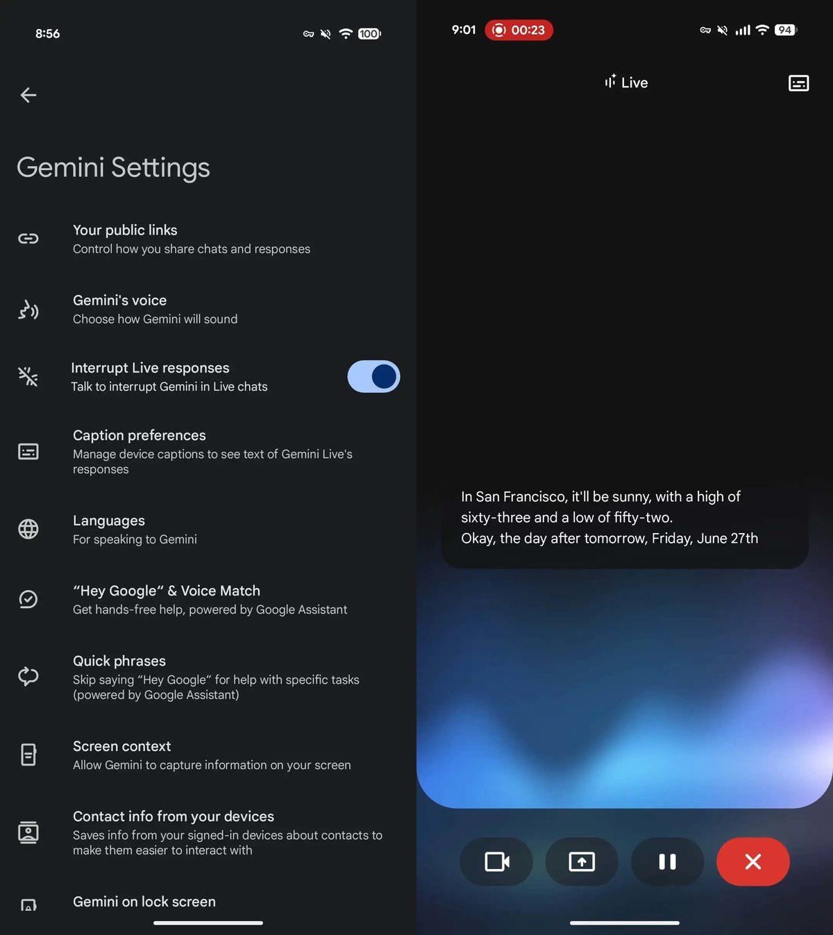 Google Gemini Mobil Uygulaması Güncellendi: İşte Yenilikler