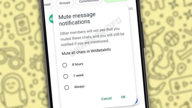 WhatsApp Bildirim Ayarlarına "Bugüne Kadar Neden Gelmedi?" Dedirten Bir Özellik Geliyor