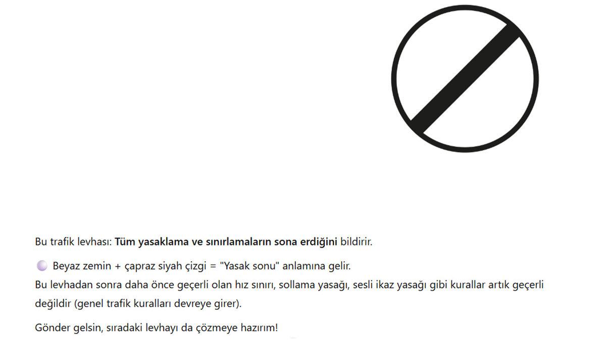 ChatGPT’yi Az Bilinen Trafik Levhaları Testine Soktuk: İşte Şoförlüğünüzü Sorgulatacak Cevaplar!