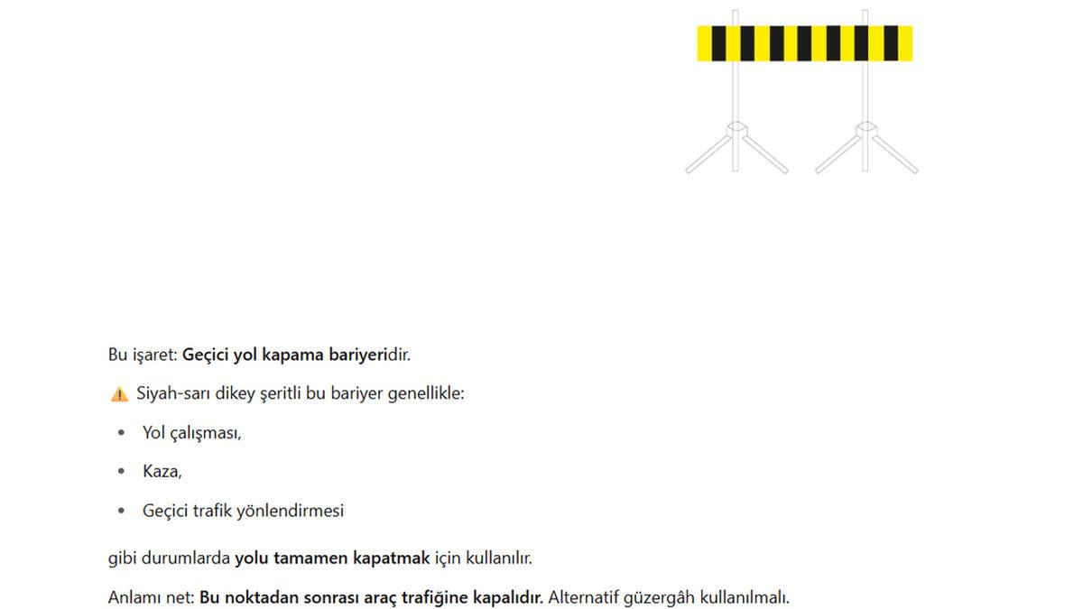 ChatGPT’yi Az Bilinen Trafik Levhaları Testine Soktuk: İşte Şoförlüğünüzü Sorgulatacak Cevaplar!