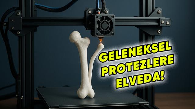 Kemik Gibi Hem Sert Hem Yumuşak Nesneler Üretebilen Yeni Bir 3D Baskı Teknolojisi Geliştirildi [Video]