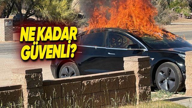 Tesla Otomobillerin Ne Sıklıkla Yandığı ya da Kaza Yaptığı Açıklandı: Veriler Şaşırtıcı!