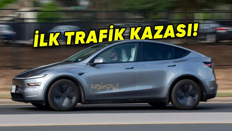 Tesla Robotaksi, İlk Kez Trafik Kazasına Karıştı: Kazanın Basitliğine Çok Şaşıracaksınız! [Video]