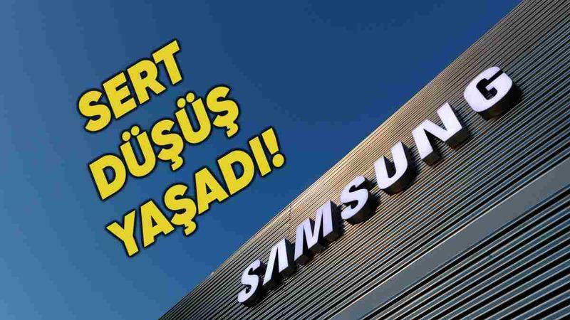 Samsung’da İşler Yolunda Gitmiyor: Son 1 Buçuk Yılın En Düşük Kâr Seviyesine Düştü