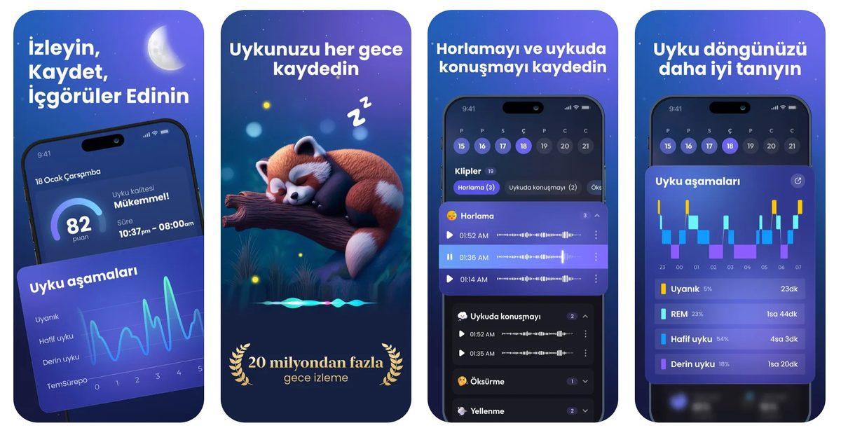 Düzgün Uyuyamıyorum ya da Uyusam da Yorgunum Diyenlere: En İyi Uyku Takip Uygulamaları