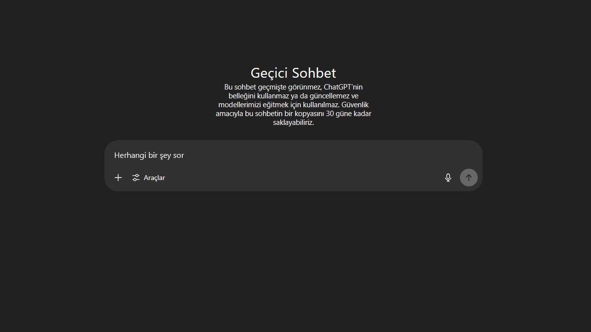 ChatGPT ile Konuşmalarınızın Kaydedilmemesi İçin Bu Ayarı Aktif Ettiğinizden Emin Olun
