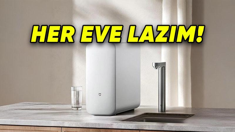 Xiaomi’den "Bugüne Kadar Su İçmemişim" Dedirtecek Özelliklere Sahip Su Arıtma Cihazı: İşte Fiyatı!