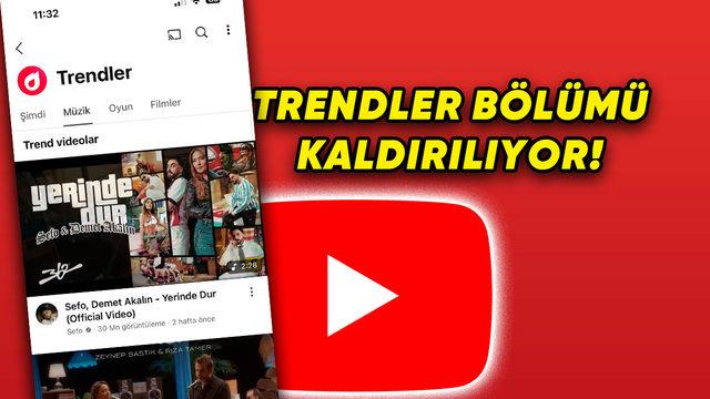 YouTube’un İkonik Trendler Bölümü Kaldırılıyor: İşte Nedeni!