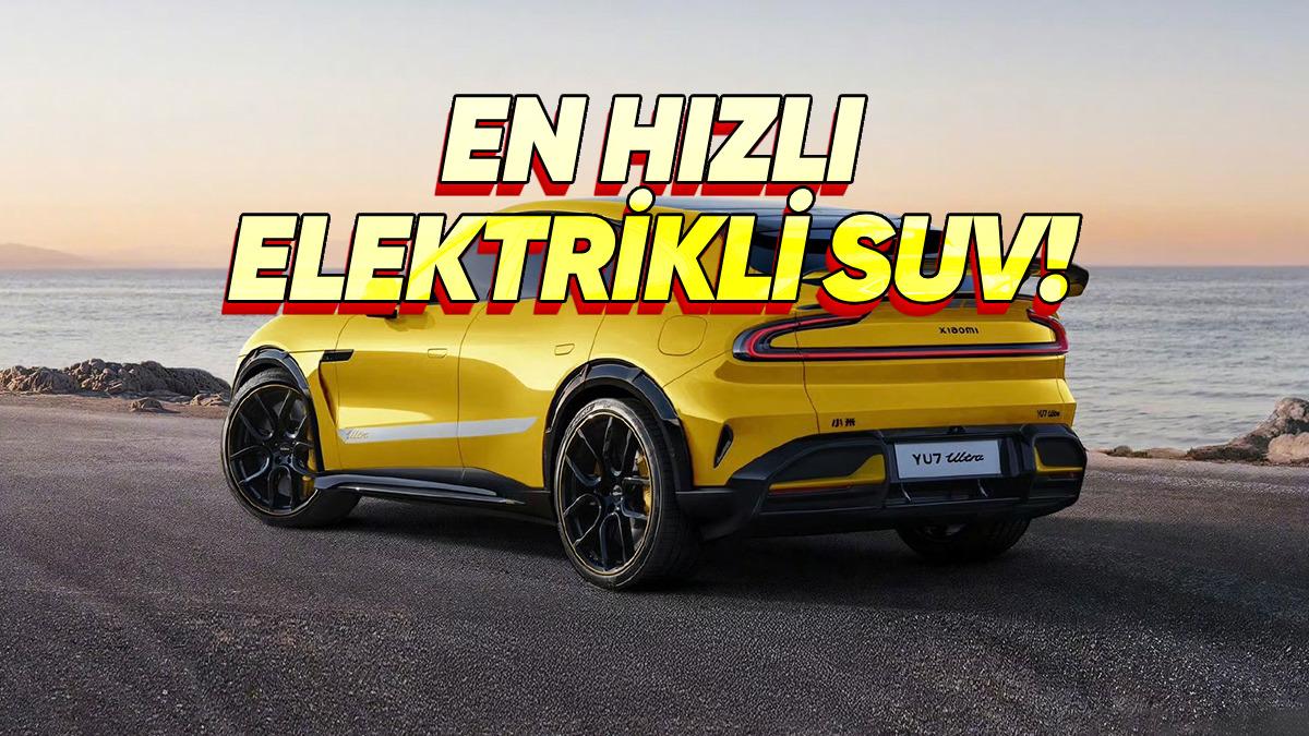 Daha Güçlü Elektrikli SUV Görmediniz: Xiaomi YU7 Ultra İlk Kez Görüntülendi!