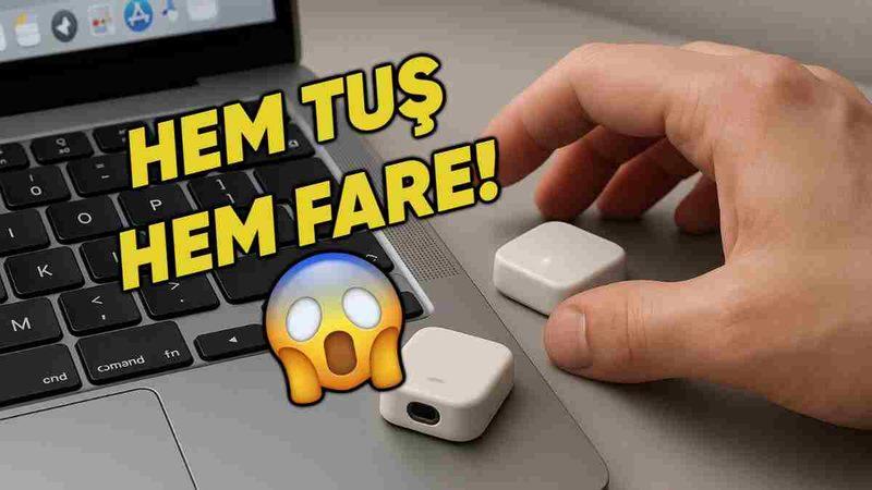 Apple Şimdi de Klavye Tuşundan Fare Yapıyor: İşte Şaşırtan Yeni Tasarım