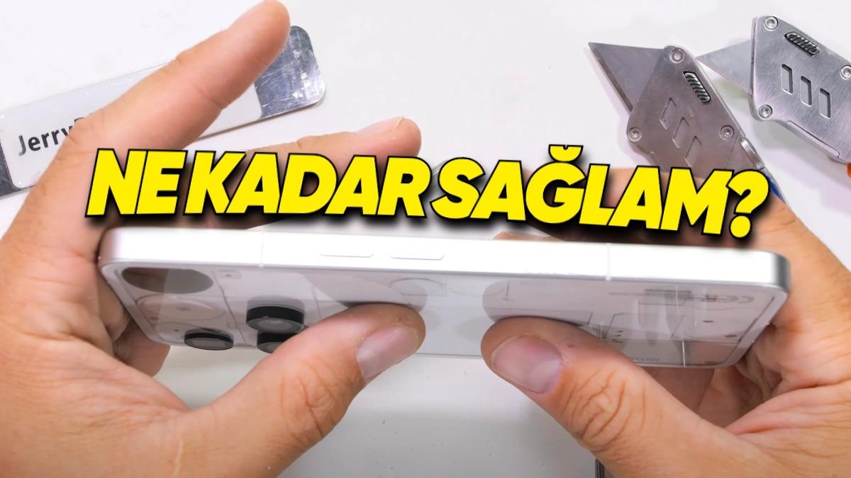 Nothing’in Tasarımı Büyük Tartışma Yaratan Yeni Telefonu Phone (3), Sağlamlık Testine Girdi [Video]