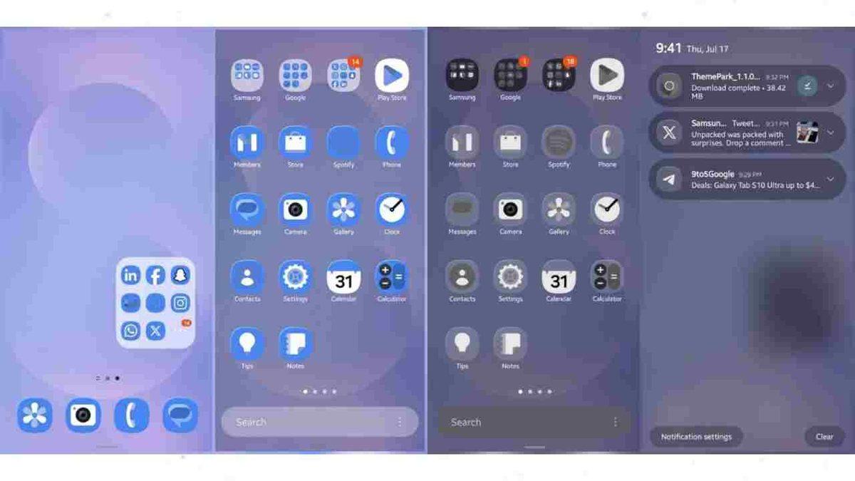 iOS 26’nın Liquid Glass Tasarımı Samsung Telefonlara Geldi: İşte Yükleme Yöntemi