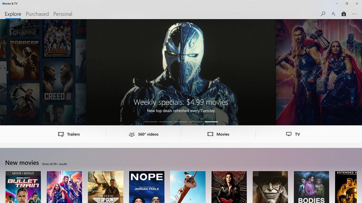 Microsoft, Windows’un 19 Yıllık Film ve TV Mağazasını Sessiz Sedasız Kapattı