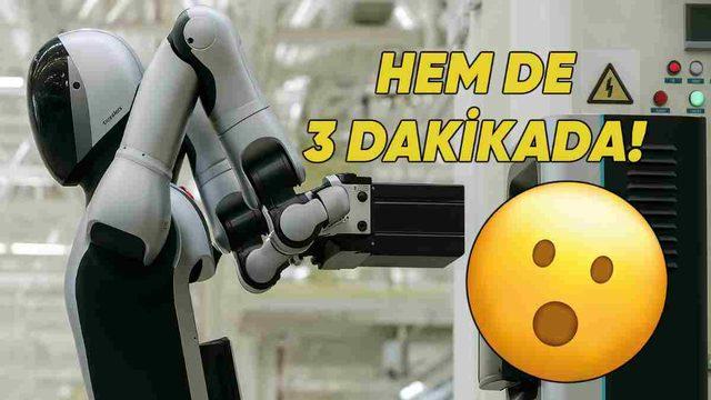 Kendi Bataryasını Kendi Değiştirip 7/24 Çalışabilen İnsansı Robot Tanıtıldı [Video]