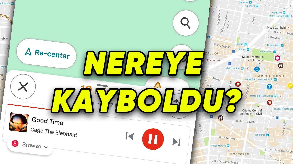 Google Haritalar Uygulamasının Çok İşlevsel Bir Özelliği Ortadan Kayboldu: Google’dan Açıklama Geldi!