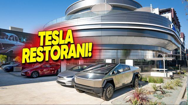Tesla, Hem Şarj İstasyonu Hem Açık Hava Sineması Olan Retro-Fütüristik Restoranını Nihayet Açtı [Video]