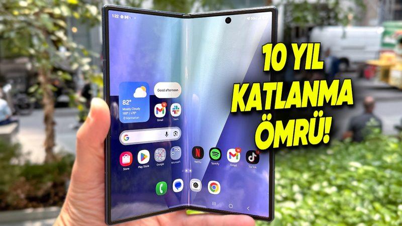 Samsung Galaxy Fold7’nin 500.000 Kez Katlanıp Açılmaya Dayanabildiği Açıklandı