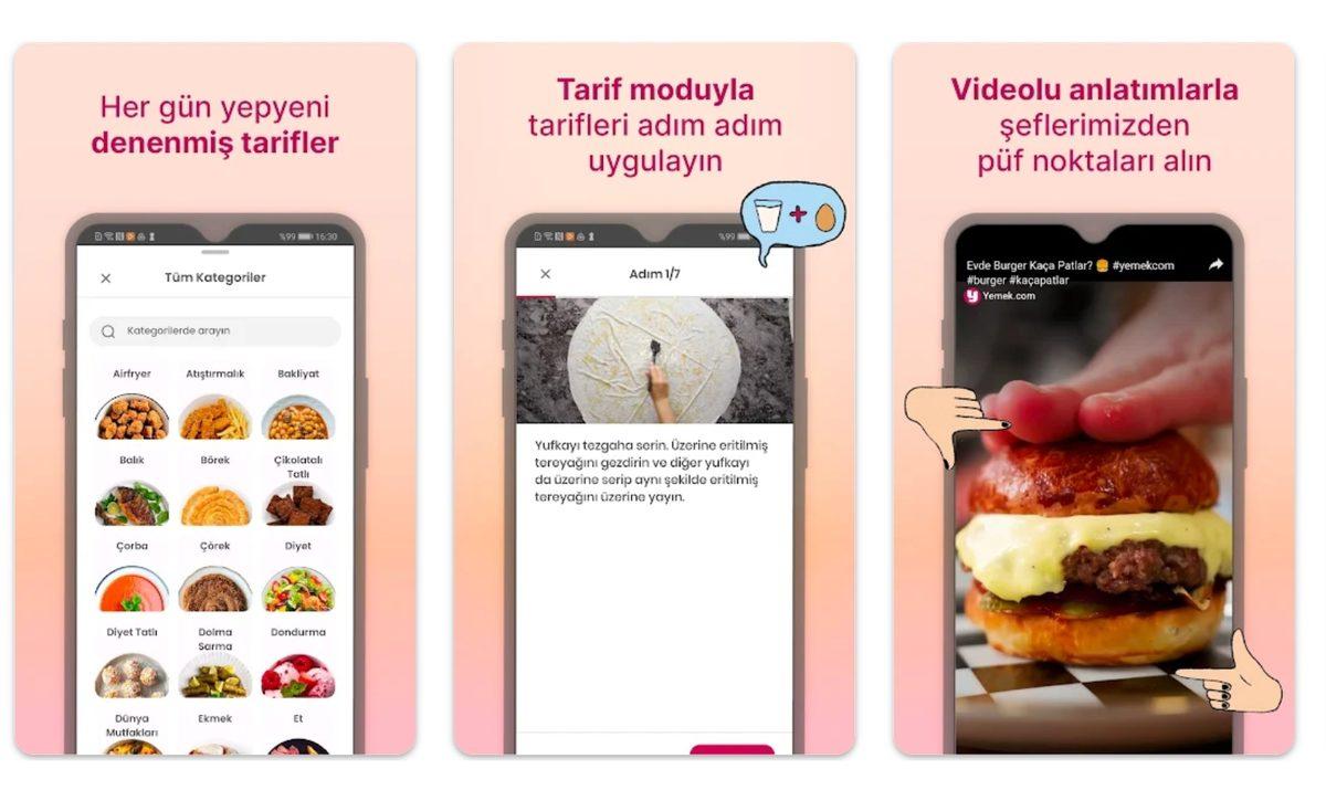 Evinizde Şef Olun! En İyi Yemek Tarifi Uygulamaları