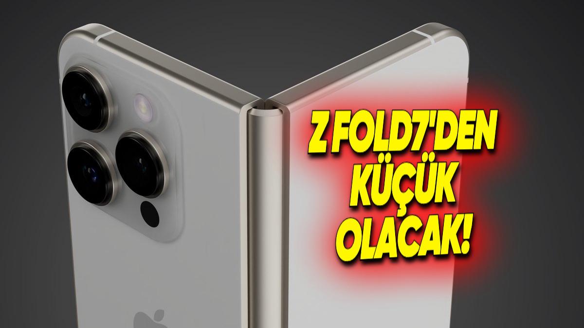 Katlanabilir iPhone’un Ekran Boyutu Sızdırıldı (Pro Max Yanında Küçücük Kalacak)