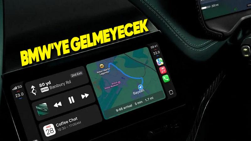 BMW, Apple CarPlay Ultra’yı Araçlarına Entegre Etmeyeceğini Açıkladı: Peki Neden?