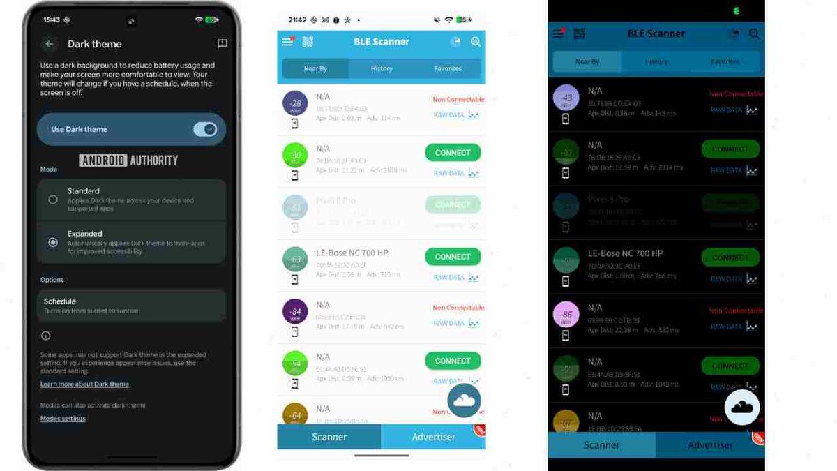 Android Telefonlar Artık Karanlık Modu Olmayan Telefonları da Karartacak
