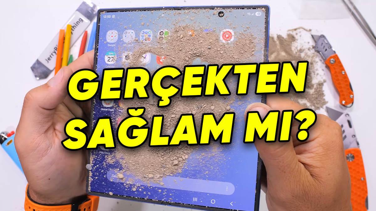 Samsung Galaxy Z Fold7, Sağlamlık Testine Girdi: İşte Fazlasıyla Şaşıracağınız Sonuç [Video]