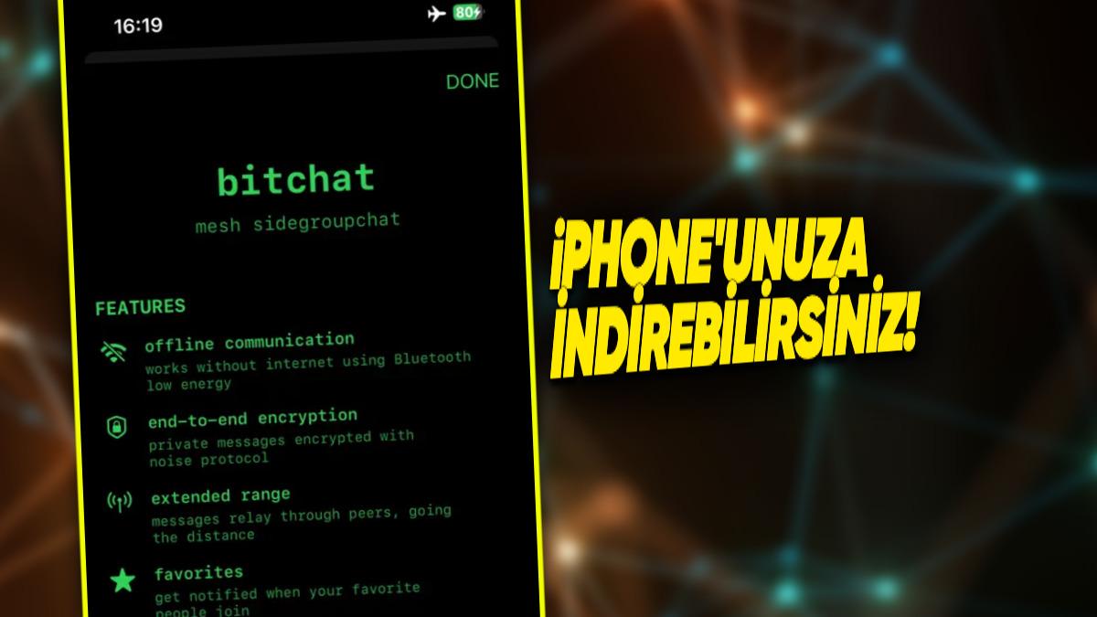 İnternetsiz Mesajlaşma Uygulaması Bitchat, iPhone’lar İçin Yayınlandı