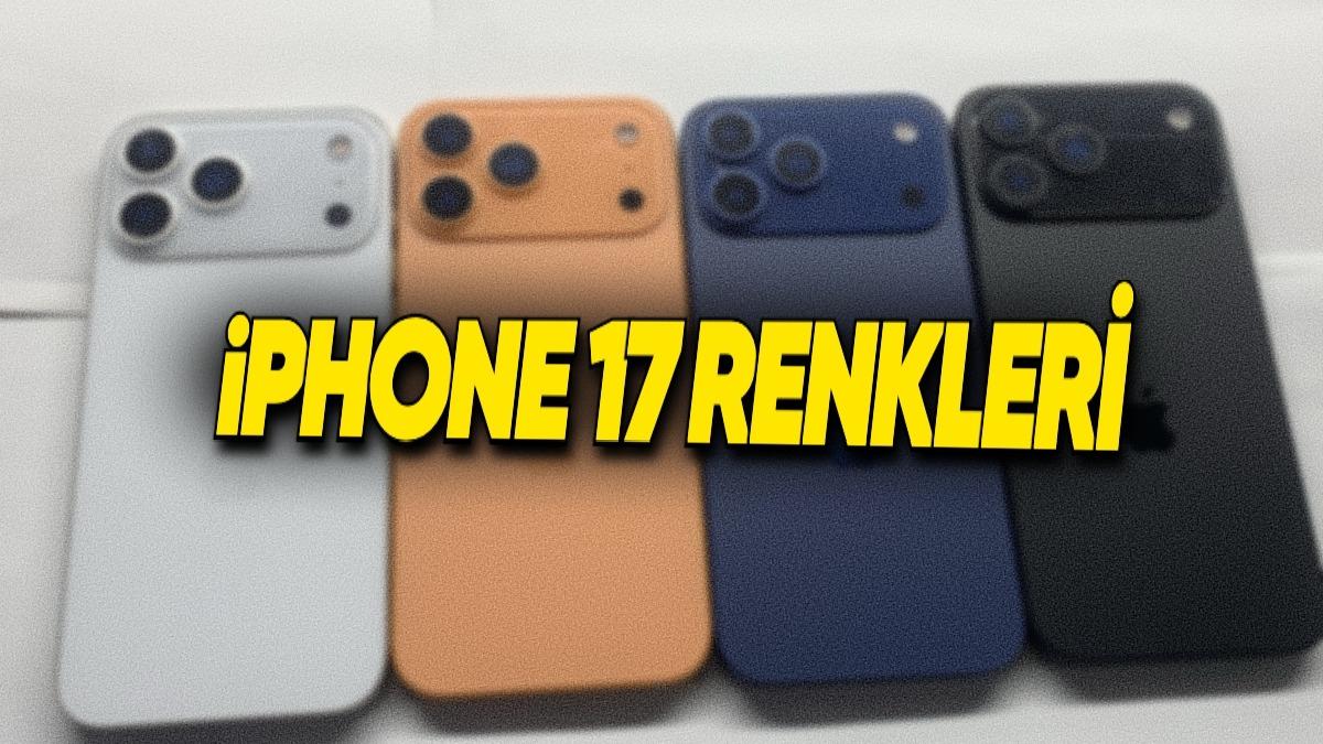 Tüm iPhone 17 Serisi ve Renk Seçeneklerinin Fotoğrafı Paylaşıldı: 4 Farklı Model, 7 Farklı Renk Seçeneği!