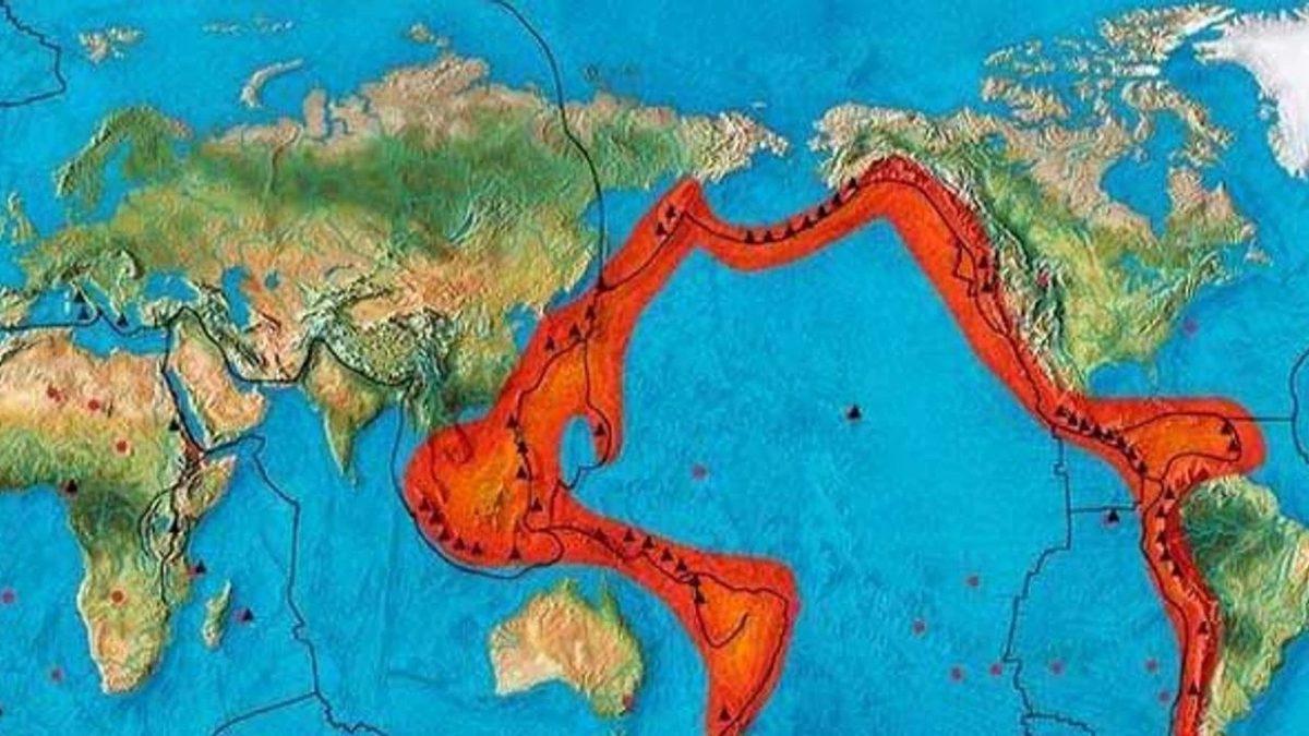 Rusya’daki 8.8 Depremin Yaşandığı Pasifik Ateş Çemberi Nedir? (Tarihteki En Büyük Depremler Burada Oldu!)