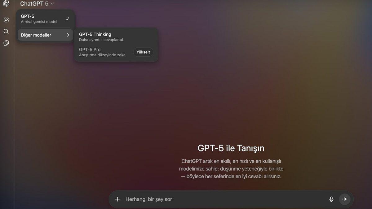 GPT-5 Duyuruldu: İşte OpenAI’ın En Akıllı ve En Hızlı Yapay Zeka Modelinin Özellikleri