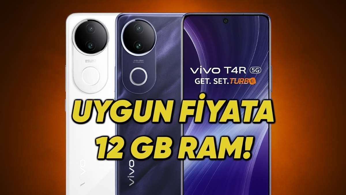 Uygun Fiyata 12 GB RAM Sunan vivo T4R Tanıtıldı: İşte Özellikleri