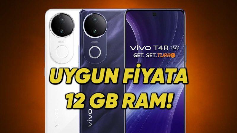 Uygun Fiyata 12 GB RAM Sunan vivo T4R Tanıtıldı: İşte Özellikleri