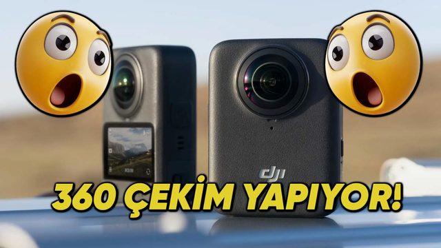 DJI, İlk 360 Derece Çekim Yapabilen Kamera Modeli Osmo 360’ı Tanıttı