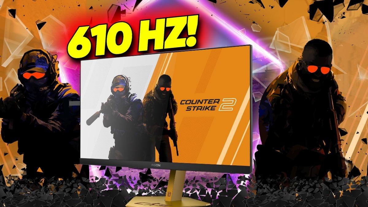 AOC, FPS Manyaklarına Özel 610 Hz’lik Monitör Duyurdu! (CS2’ye Özel Modu Bile Var)