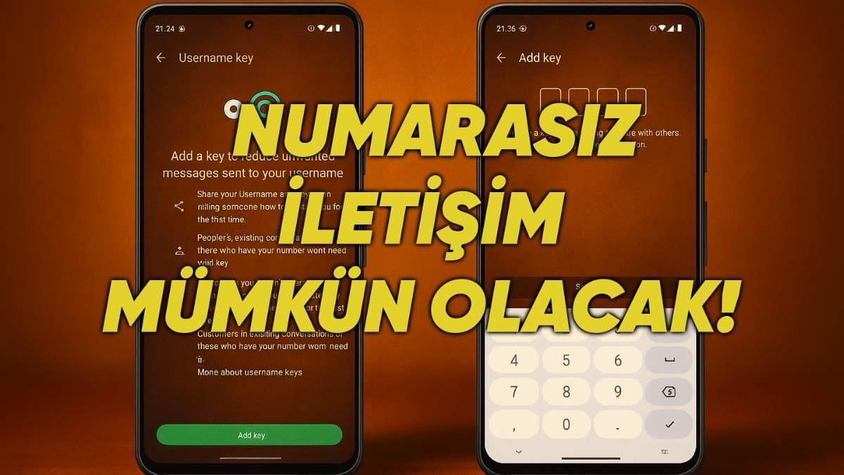 WhatsApp’a Kullanıcı Adı ve Şifre Geliyor: Telefon Numarası Olmadan Mesajlaşılabilecek